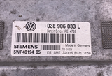 VW POLO ENGINE CONTROL UNIT ECU 03E906033L 5WP40194 05