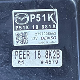 P51K18881A / 2797008662 / PEER188k2B Mazda 3 Sport 2015 Engine Control Unit ECU, automan spare parts