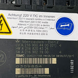 07-09 MERCEDES W221 S550 FRONT LEFT DRIVER SEAT CONTOUR 2169004400 2168204326