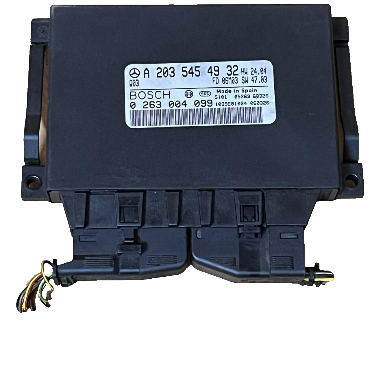 Mercedes-Benz C W203 2006 Parking PDC control unit module A2035454932 PUM34065