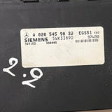 Mercedes Gearbox Control Module W210 E200 A0205459032 TCM 5WK33890