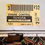 89661-2A091 Engine Control Unit ECU Toyota Mark II 2002 1JZ-FSE AUTOMAN SPARE PARTS