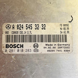 A0245453232 / 0281010283 Mercedes‑Benz ML Class ECU Engine Control Unit, automan spare parts