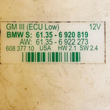 61356920819 / 60837710 / 6922273/ 61.35-6920819/ 61.35-6920819 BMW GM3 Basic Body Control Module, automan spare parts