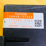 88650-47060 / 177700-0184/ 8865047060 / 1777000184 Toyota Prius 1.8 Hybrid Climate Control Module, automan spare parts