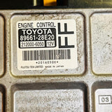 89661-28E20/ 212000-6050/ 2016050E ECU Engine Control Computer for Toyota Voxy 2010, automan spare parts