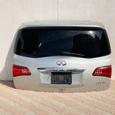 Infiniti QX56 2011-2013 Rear Trunk Boot Door Silver OEM