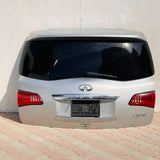 Infiniti QX56 2011-2013 Rear Trunk Boot Door Silver OEM