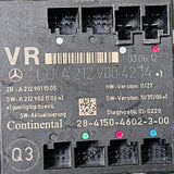 Mercedes-Benz GLK Door central lock control unit A2129004214 2841504602300