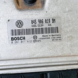 Volkswagen Polo Engine Control Unit ECU 045906019BM 0281011412