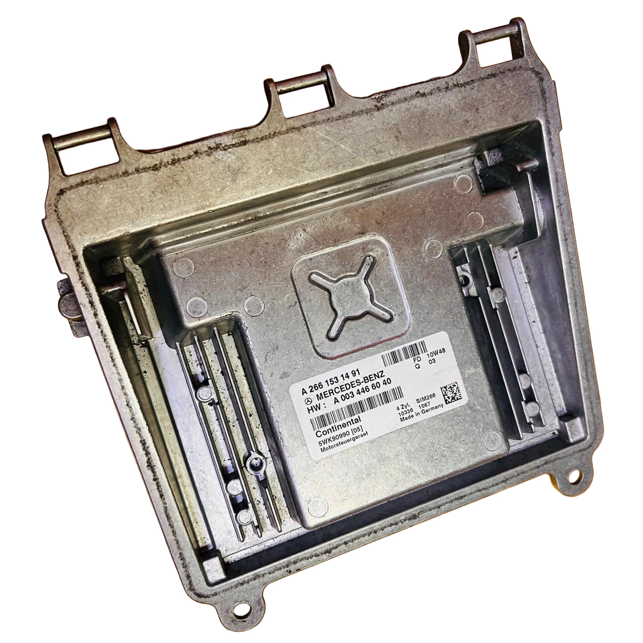 A2661531491 / A0034466040 / 5WK90990 ECU Mercedes A-Class Engine Control Unit, automan spare parts