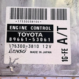 89661-53061 / 175300-3810 / 8966153061 / 1753003810 Toyota IS200 / Altezza TRD 1G-FE Engine Control Unit ECU JDM, automan spare parts