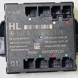 Mercedes-Benz W204 Sedan Rear Left Door Control Module A2048702326