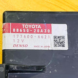 88650-20A30 / 177600-6621/ 8865020A30 / 1776006621 A/C Computer HVAC Module – Toyota Allion 2007, automan spare parts