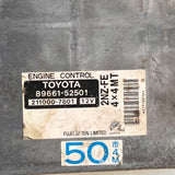 TOYOTA Vitz 2002 TA-NCP15 Engine Control Unit 8966152501