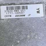 37820-RMX-Q51 / 1777-100587 ECU Engine Control Unit for Honda Civic 2006 Hybrid, automan spare parts