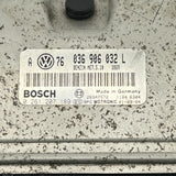 VW GOLF IV 1J1 Engine Control Unit ECU 036906032L 2000 18048956 0261207189