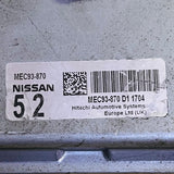 MEC93-870 D1 / MEC93870D1 / 52 Nissan Dualis J10 Engine Control Unit ECU Genuine MEC93870 OEM, automan spare parts