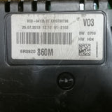 6R0920860M VW V03 Polo V Speedometer Cluster