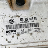 Volkswagen Seat ECU Engine control unit 038906012FN 0281010686