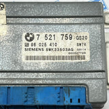 2002 BMW X5 3.0 DIESEL AUTOMATIC GEARBOX CONTROL MODULE UNIT 7521759 96025410 5WK33503AG