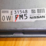 NEC010-641/ NEC010641/ 31548 Engine Control Unit 2013 Nissan Pulsar ECU, automan spare parts