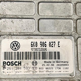 VW Engine Control Unit ECU 6K0906027E 0261204593