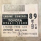 89661-1E500 ECU 175200-7970 Engine Control Unit Toyota Corolla OEM, 896611E500, 1752007970, automanspareparts