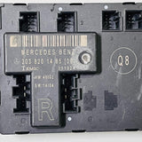 Mercedes-Benz E W212 Door control unit/module 2038201485 2038201485 2038201485