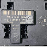 Mercedes Benz W203 control unit 2038201285 203 820 12 85 Temic 0000 1320