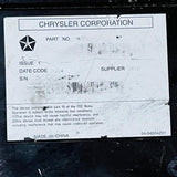 JEEP COMPASS MK49 Sound Amplifier 05064141AL 2.4 Petrol 125kw 2013