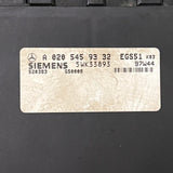 Mercedes E320 Transmission Control Module TCU A0205459332