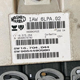 Peugeot 307 CC 2.0 16V 130kW RFK Engine Control Unit ECU IAW6LPA02 9654480980 16704044