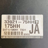 33921-75HH / E6T18195H1 / 3392175HH Mazda Spiano Engine Control Unit ECU, automan spare parts