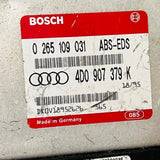 Audi A4 A6 ABS ECU Control Module Unit 0265109031 4D0907379K