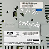 2017 2018 LINCOLN CONTINENTAL Radio CD Gps Screen Navigation OEM GD9T18D818AS GD9T-18D818-AS