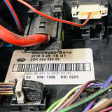 2005-2009 MERCEDES-BENZ C Class C209 CLK 280 W203 Fuse Box SAM Control Unit 2095451601 / 5DK008486-05