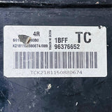 Chevrolet Kalos 1.2 96376652 S010016040A2 TC KEMSCO 4R ECU-