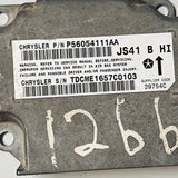 Dodge Avenger Airbag control unit module P56054111AA JS41BHI