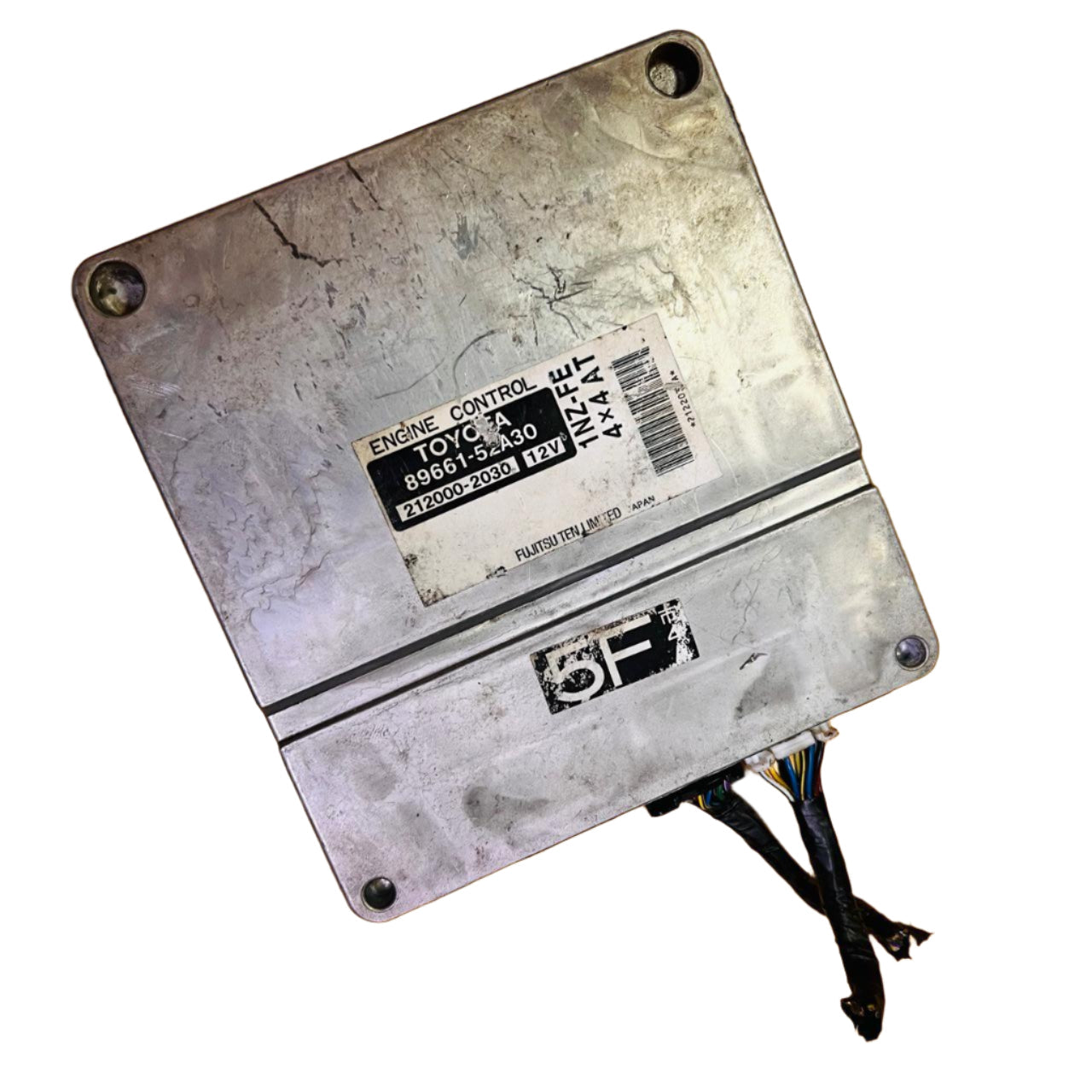 89661-52A30 ECU 8966152A30 TOYOTA bB 2003 1NZ-FE 4WD A/T JDM OEM 212000-2030 ECM 2120002030, automanspareparts