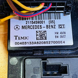 2115459001 Mercedes Benz W211 Front SAM Control Unit Junction Box Temic OEM, automan spare parts