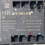 Mercedes-Benz C W204 Rear right Door control unit module A2048701026