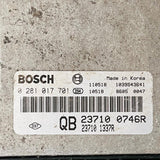 RENAULT Koleos 2011 ECU Engine control unit 0281017701 237100746R 237101337R