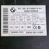 5WK49511HBR / 61.35-9136874-01 / 9136874 MINI CAS3 Ignition Module Siemens For N14 1.6 174HP, automan spare parts