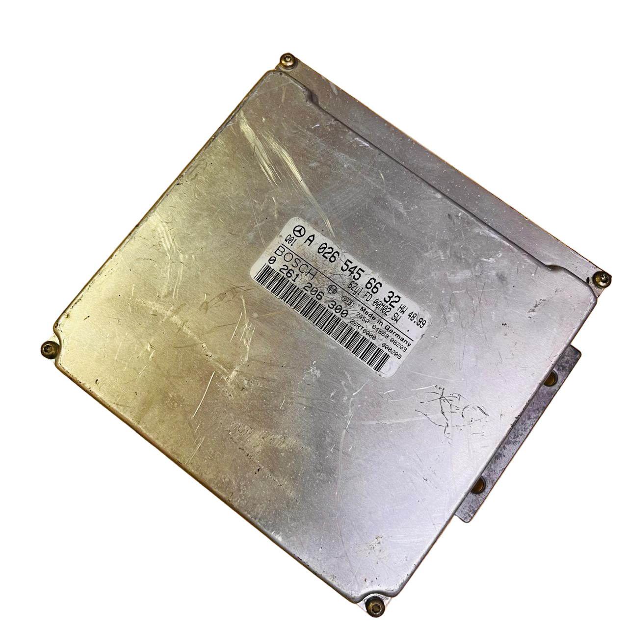 A0265456632 / 0261206300 Mercedes-Benz ECU Control Unit Genuine OEM, HW48.99, 6ZYLFD, automan spare parts