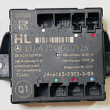 Mercedes-Benz C W204 Door Control Module Unit Left Rear A2048700926