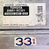 89661-5C321/ 212000-2461 Toyota Porte Engine Control Unit ECU OEM JDM, automan spare parts