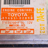 89661-02090 ,TN175700-5080, 8966102090 ,TN1757005080 Engine Control Unit ECU Toyota Corolla / Geo Prizm 1993-1994, automan spare parts