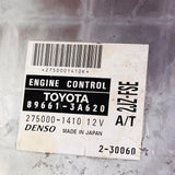 89661-3A620 TOYOTA Crown GH-JZS175 ECU 275000-1410 Engine Control Unit