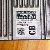 89661-06K83 / TN275500-8480 / 8966106K83 / TN2755008480 ECU Engine Control Unit for Toyota Camry 2013–2014, automan spare parts